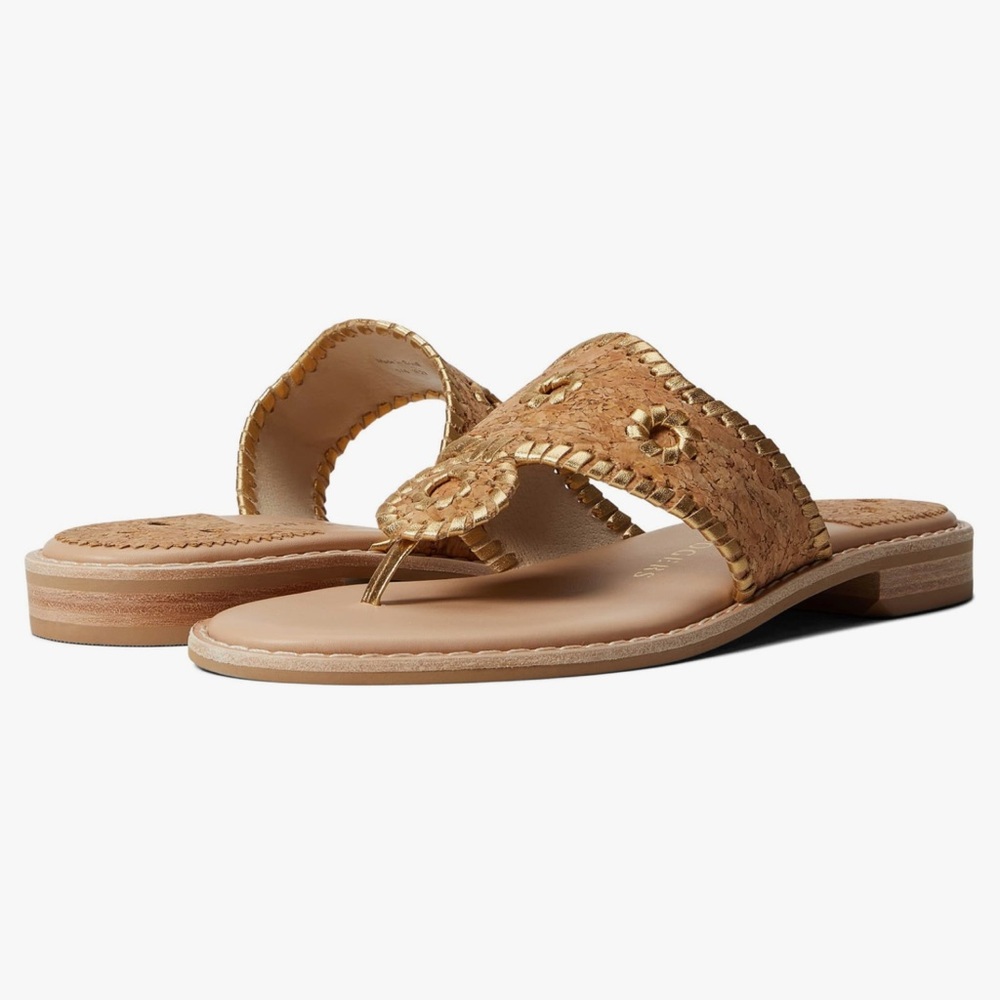 Jack Rogers Jacks II Flat Sandal Cork